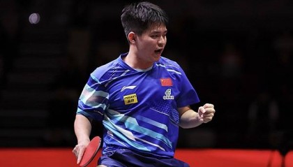 世乒赛｜林高远苦战六局涉险过关 林诗栋横扫英格兰名将