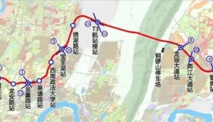 重庆中心城区首条城轨快线来了！首列车就位 内部大公开