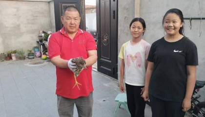 家门口玩耍发现车底有一只鸟，小姐俩的善举拯救国保动物