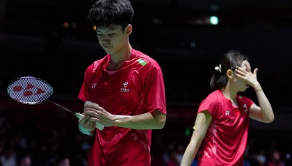 （体育）羽毛球——日本公开赛：蒋振邦/魏雅欣首轮晋级