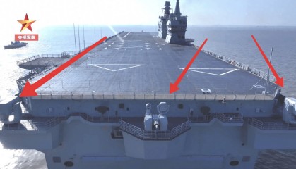 76枚拦截弹加7680发炮弹，四川舰近程防空火力强悍，仅次于刚服役的福建号！