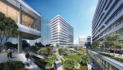 建好硚口这所三级医院，他们拿了一面墙的奖