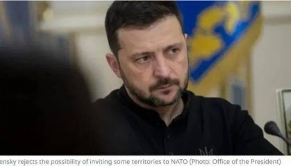 泽连斯基改口：反对乌克兰部分地区被邀请加入北约