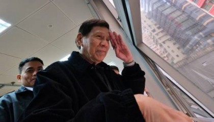 杜特尔特抵达海牙,ICC证实:已正式拘留,感谢菲政府配合