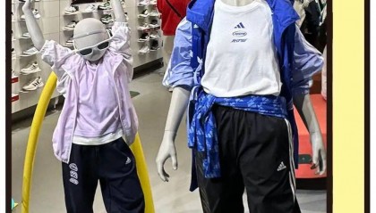 年轻人最新打工皮肤：大码童装