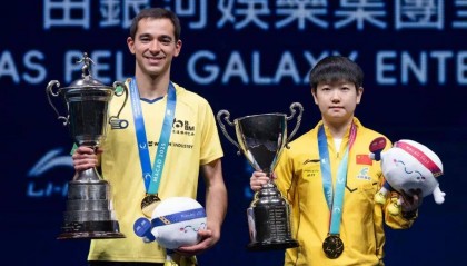 澳门乒乓球世界杯：孙颖莎成功卫冕 国乒男单丢冠