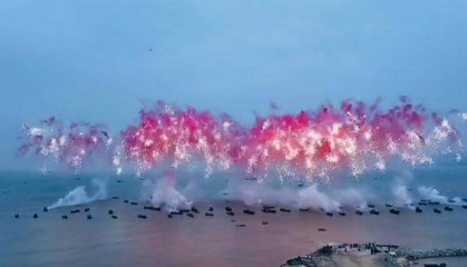 蔡国强回应烟花秀大量无人机坠海：烟花的艺术不是拍电影 遗憾没有办法重来