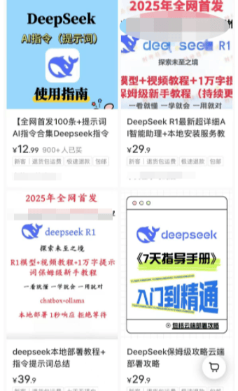 DeepSeek爆火，培训课涌现，有人卖课短短几天收入超5万