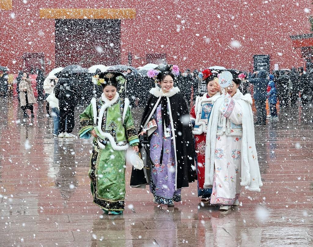 趣看｜三月倒吹“桃花雪”，春风北上紫禁城