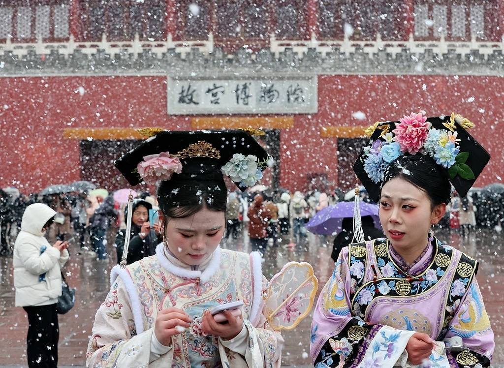 趣看｜三月倒吹“桃花雪”，春风北上紫禁城
