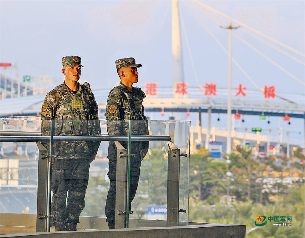 武警广东总队珠海支队执勤一中队官兵赓续红色基因影像