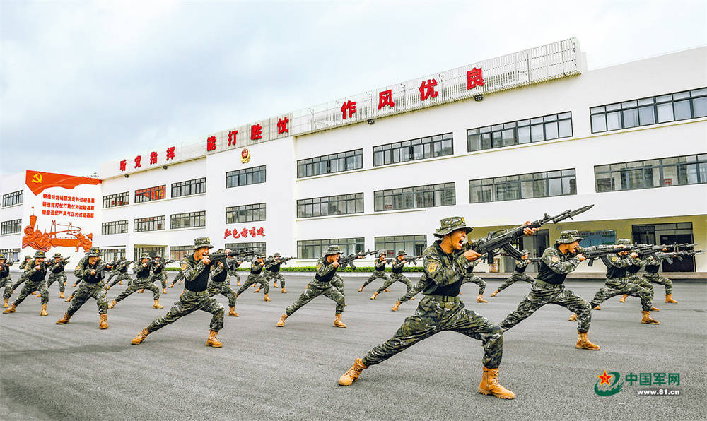 武警广东总队珠海支队执勤一中队官兵赓续红色基因影像