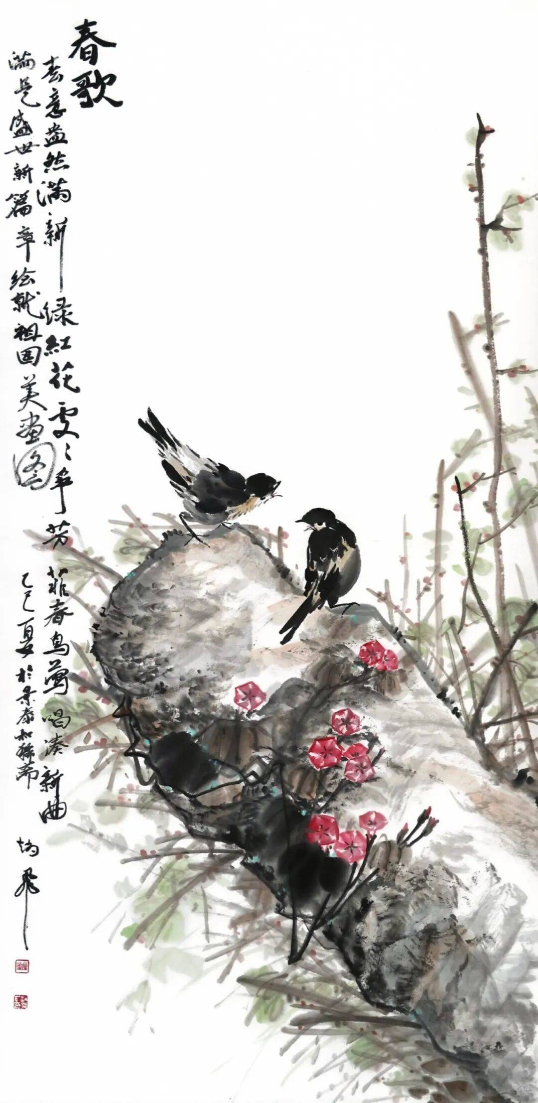 2025年景泰县“画家乡、书家乡、拍家乡”书画摄影作品展美术优秀、入选作品欣赏